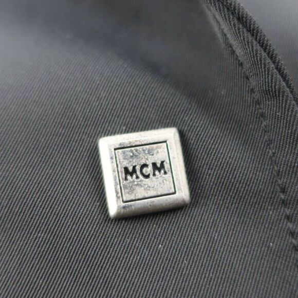 MCM (Authentic) Sleek Black Single Breasted Blazer Suit Lined Jacket, Size M/6-8 - Picture 8 of 10